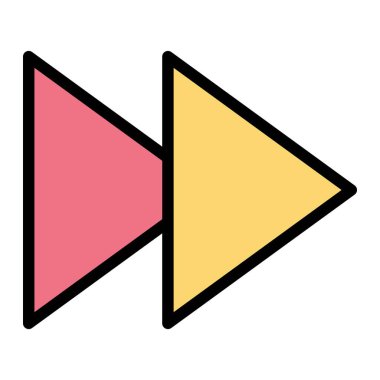 Yönlendirme Vektörü Simgesi Tasarım İllüstrasyonu