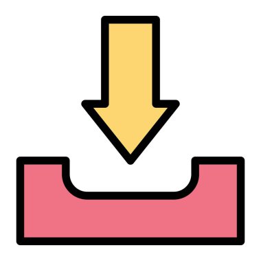 Vektör Simgesi Tasarım İllüstrasyonu İndir