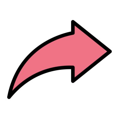 Vektör Simgesi Tasarım İllüstrasyonunu Gönder