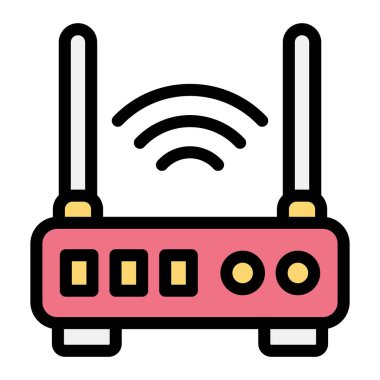 Yönlendirici Vektör Simgesi Tasarım İllüstrasyonu