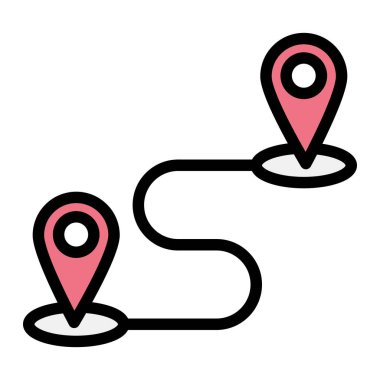 Hedef Vektör Simgesi Tasarım İllüstrasyonu