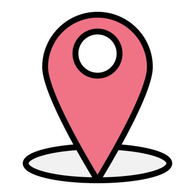 Yer Tutucu Vektör Simgesi Tasarım İllüstrasyonu