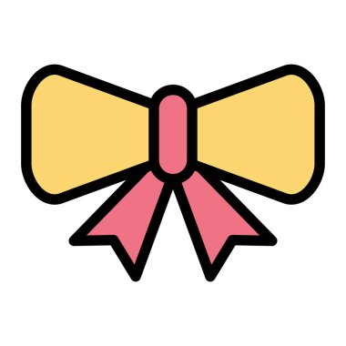 Yay Vektörü Simgesi Tasarım İllüstrasyonu