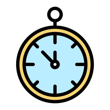 Geri sayım Vektörü Simgesi Tasarım İllüstrasyonu