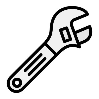 Anahtar Vektörü Simgesi Tasarım İllüstrasyonu