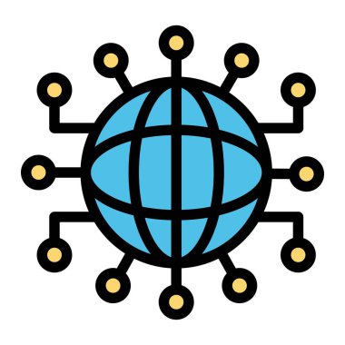 Genel Vektör Simgesi Tasarım İllüstrasyonu