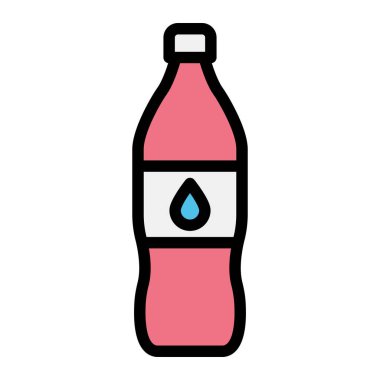 Soda Vektörü Simgesi Tasarım İllüstrasyonu