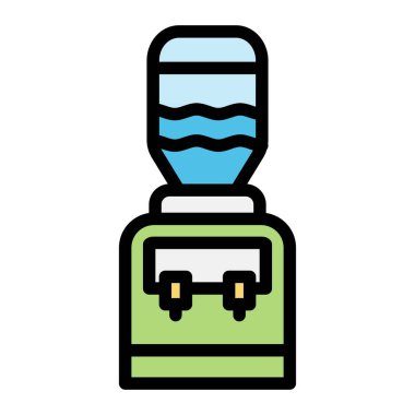 Su Ayıklayıcı Vektör Simgesi Tasarım İllüstrasyonu