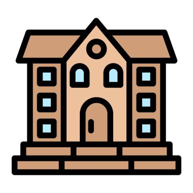 Konum Vektörü Simgesi Tasarım İllüstrasyonu