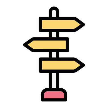 İmza Vektörü Simgesi Tasarım İllüstrasyonu