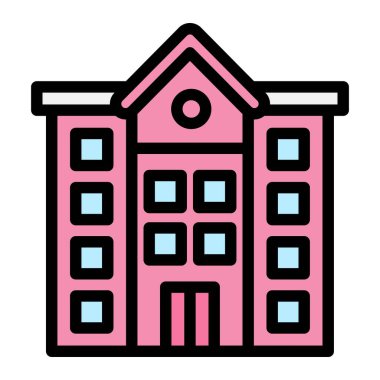 Yapı Vektörü Simgesi Tasarım İllüstrasyonu