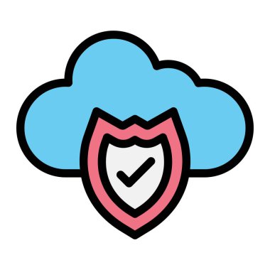 Kalkan Vektörü Simgesi Tasarım ResmiComment