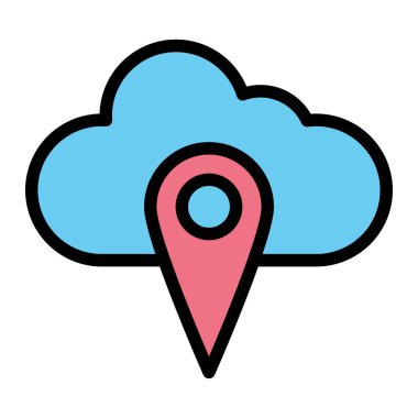 Yer Tutucu Vektör Simgesi Tasarım İllüstrasyonu