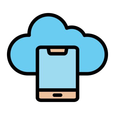 Tablet Vektör Simgesi Tasarım İllüstrasyonu