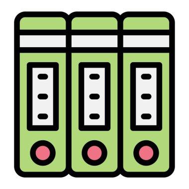 Dizin Vektörü Simgesi Tasarım İllüstrasyonu
