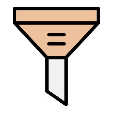 Huni Vektör Simgesi Tasarım Çizimi