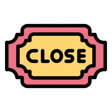 Vektör Simgesi Tasarım Resmini Kapat