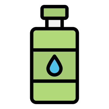 Toner Vektör Simgesi Tasarım İllüstrasyonu