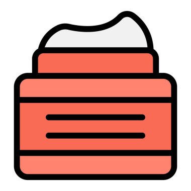 Nemlendirici Vektör Simgesi Tasarım İllüstrasyonu