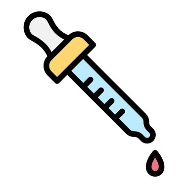 Droplet Vektör Simgesi Tasarım İllüstrasyonu