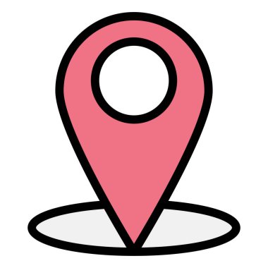 Yer Tutucu Vektör Simgesi Tasarım İllüstrasyonu