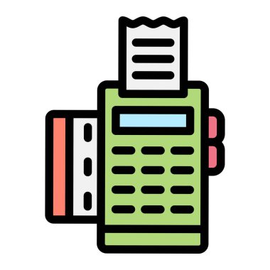 Edc Vektör Simgesi Tasarım İllüstrasyonu