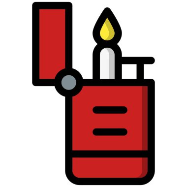 Daha Hafif Vektör Simgesi Tasarım İllüstrasyonu