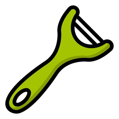 Şişe Açıcı Vektör Simgesi Tasarım İllüstrasyonu