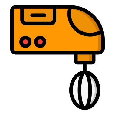 Karıştırıcı Vektör Simgesi Tasarım İllüstrasyonu