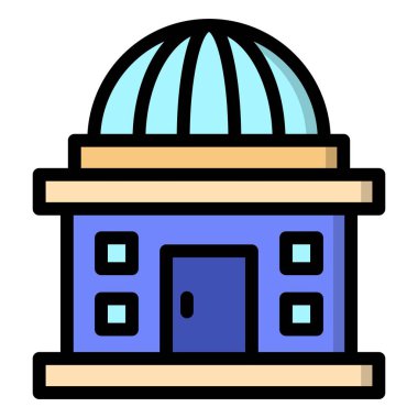 Embassy Vektör Simgesi Tasarım İllüstrasyonu