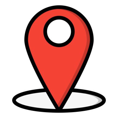 Yer Tutucu Vektör Simgesi Tasarım İllüstrasyonu