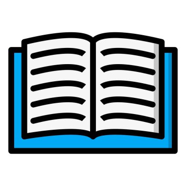 Rehber Kitap Vektörü Simgesi Tasarım İllüstrasyonuName