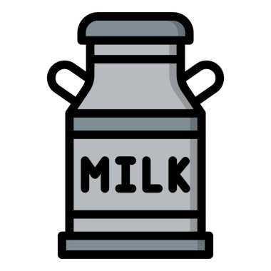 Süt Tankı Vektör Simgesi Tasarım ResmiComment