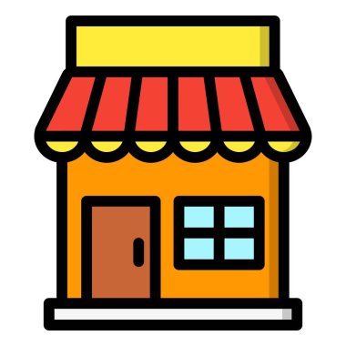 Depo Vektörü Simgesi Tasarım İllüstrasyonuName