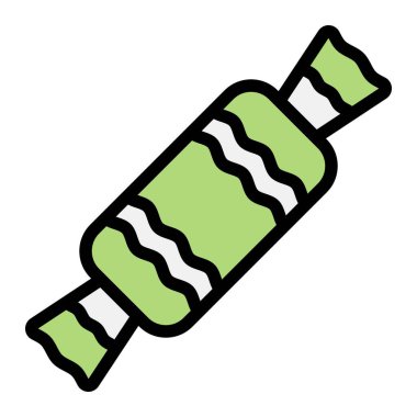 Şekerleme Vektörü Simgesi Tasarım İllüstrasyonu