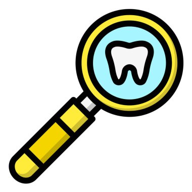 Arama Vektörü Simgesi Tasarım İllüstrasyonu