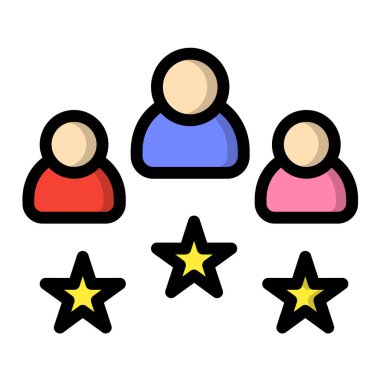 Tecrübe Vektörü Simgesi Tasarım İllüstrasyonu