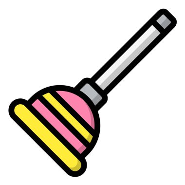 Pompa Vektörü Simge Tasarımı Çizimi