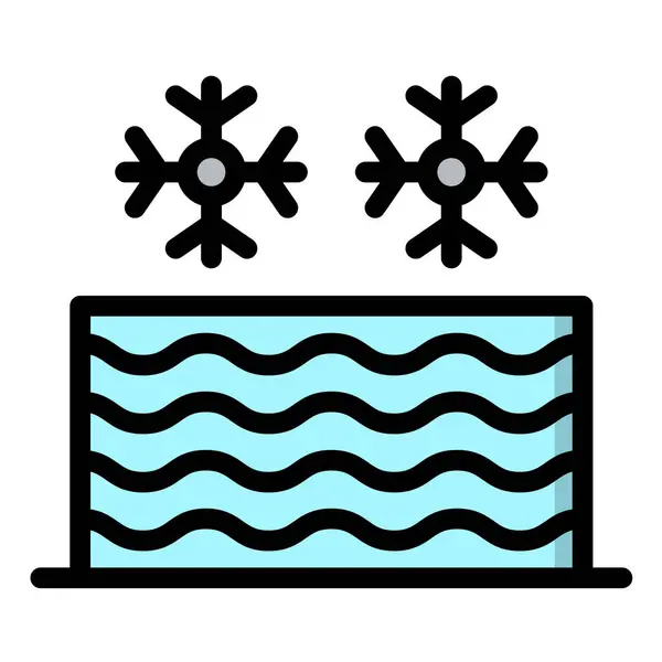 stock vector Cold Water Vector Icon Design Illustration