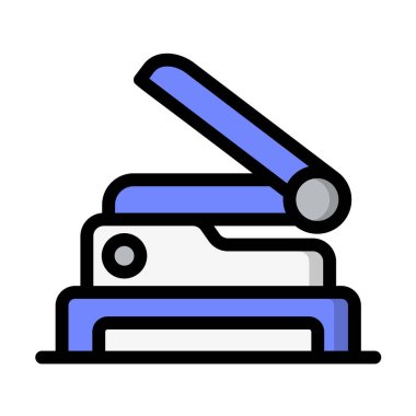 Yumruklayıcı Vektör Simgesi Tasarım İllüstrasyonu