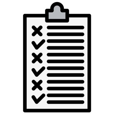 Standartlar Vektör Simgesi Tasarım İllüstrasyonu