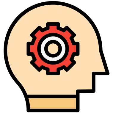 Yönetim Vektörü Simgesi Tasarım İllüstrasyonu