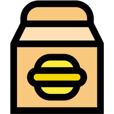 Uzaktaki Vektör Simgesini Al Tasarım İllüstrasyonu