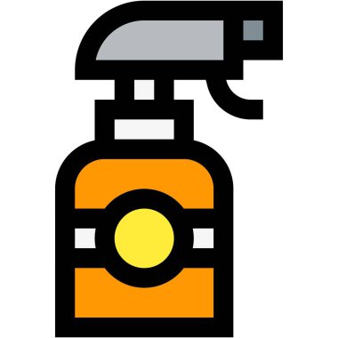 Spreyleme Vektörü Simgesi Tasarım İllüstrasyonu