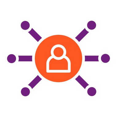 Ortak Pazarlama Vektörü Simgesi Tasarım İllüstrasyonu