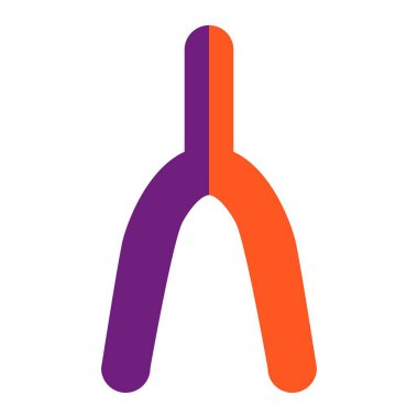 Lades Kemiği Vektör Simgesi Tasarım İllüstrasyonu