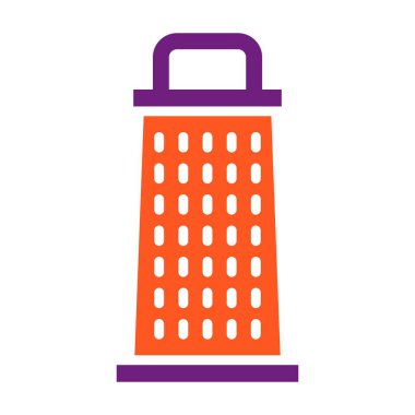 Grater Vektör Simgesi Tasarım İllüstrasyonu