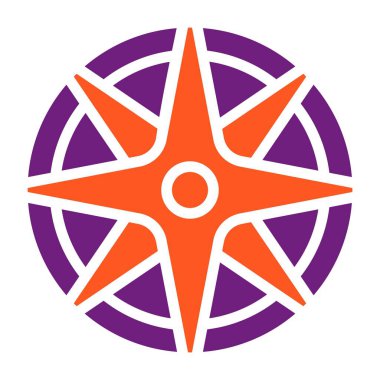 Kardinal Vektör Simgesi Tasarım İllüstrasyonu