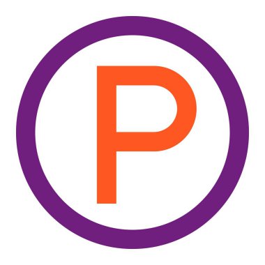 Park Vektörü Simgesi Tasarım İllüstrasyonu