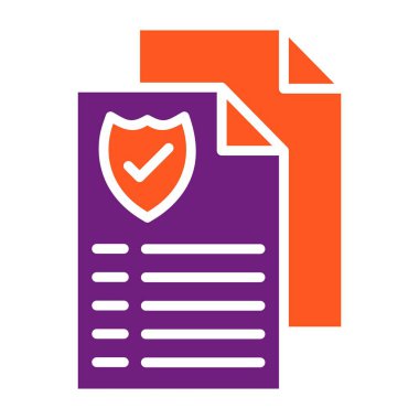 Klon Vektör Simgesi Tasarım İllüstrasyonu